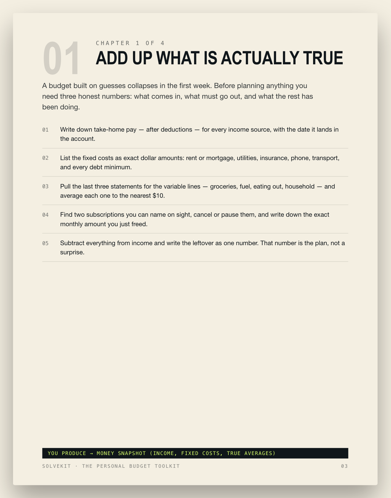 Preview of Guide — first page