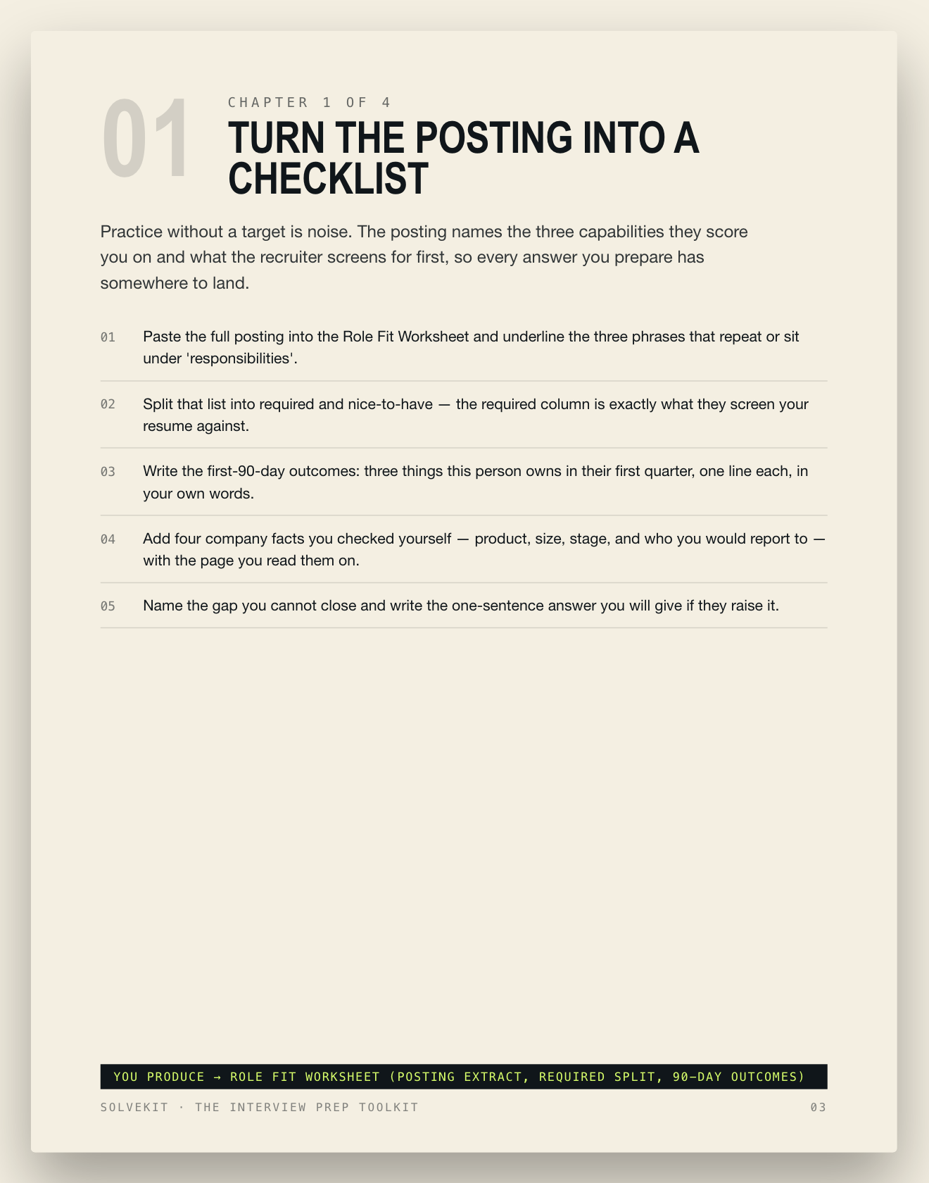 Preview of Guide — first page